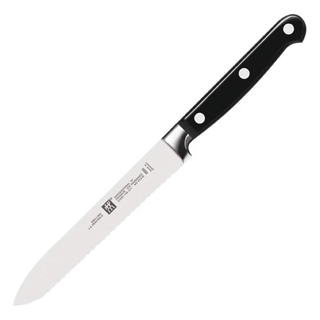 Cuchillo Universal Zwilling Professional S - Forjado en una sola pieza - Hoja endurecida al frío - 130mm