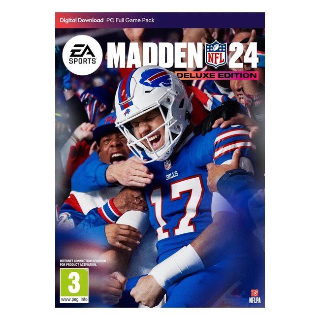 Madden NFL 24 Deluxe PCWin Downloading Code  EA App  Origin  English  Fast P