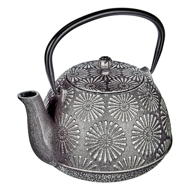 Tetera de Hierro Fundido Ibili Bali 12L - Interior Esmaltado - Apto Induccin