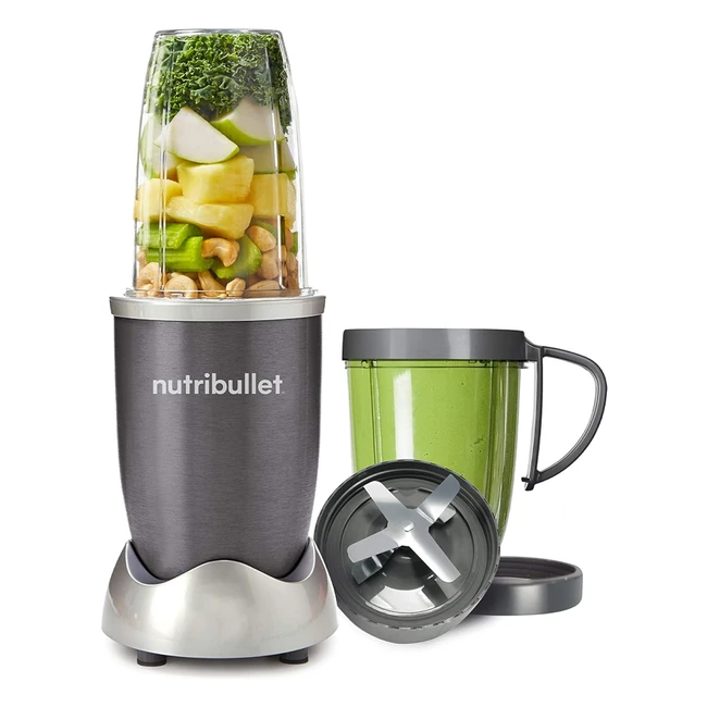 Nutribullet 600 Series High Speed Blender - 600W - Graphite - Nutrient Extractor