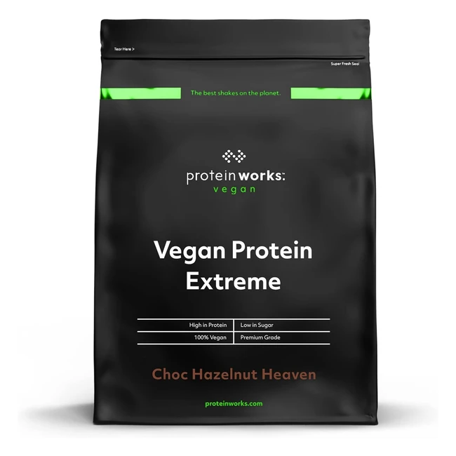 Protein Works Proteina Vegana Extreme in Polvere - 5 Fonti Proteiche - 28 Agitar