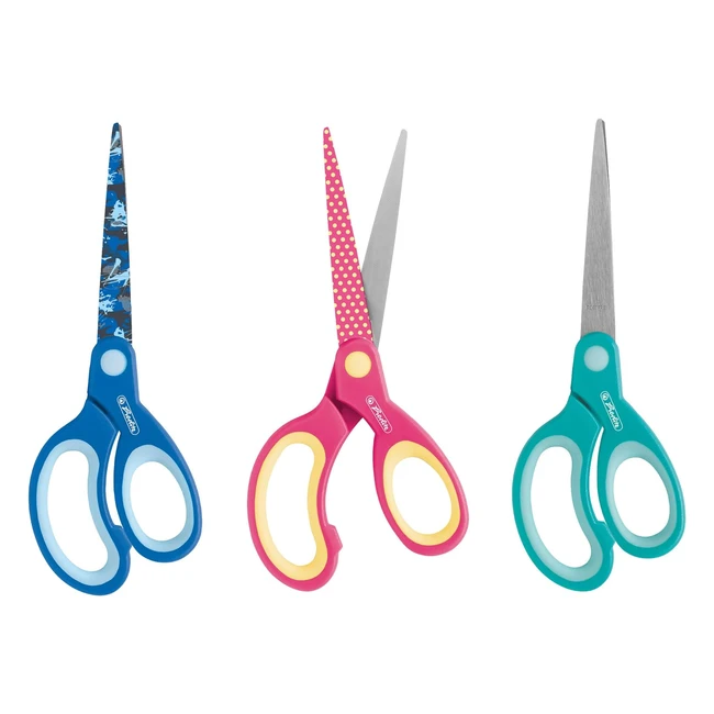 Tijeras Puntiagudas para Zurdos Herlitz 10897171 - Colores Surtidos