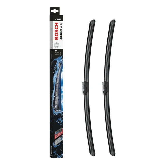 Escobilla limpiaparabrisas Bosch Aerotwin A826S - 600mm - 1 juego