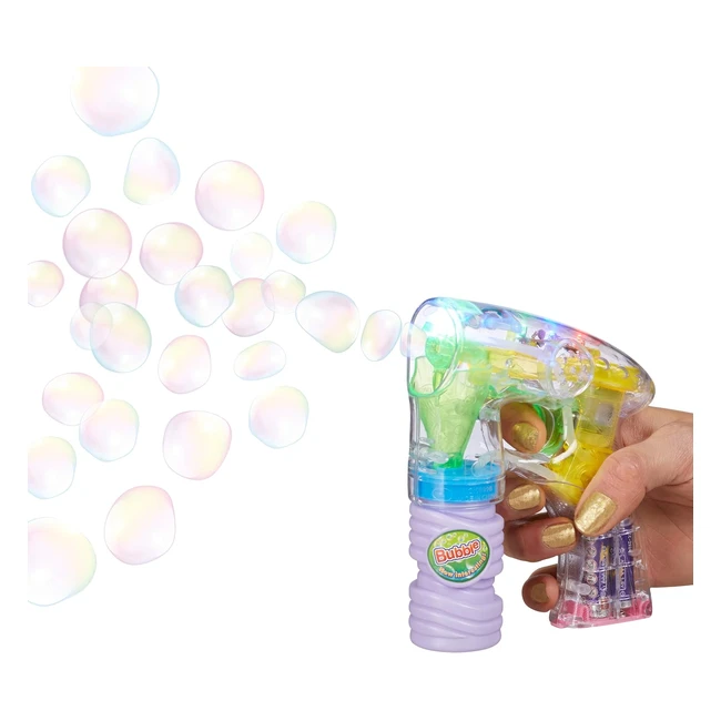 Pistola de Burbujas LED Multicolor - Relaxdays 10020603
