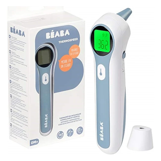 Termometro Febbre Infrarossi 3 in 1 - Misurazione Rapida - Modalità Bambino e Adulto - Certificato Thermospeed