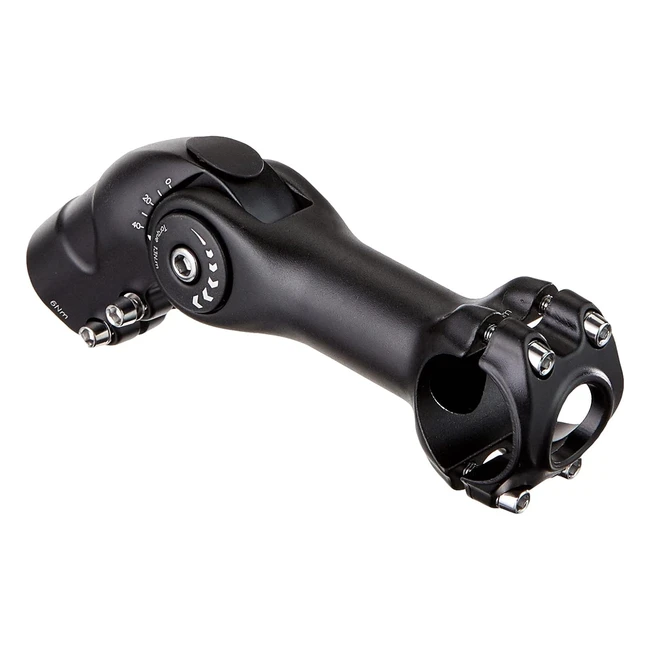 Promax Lenkervorbau Ahead Schwarz - Verstellbar von 25 bis 90 - Fr Lenkerklemm