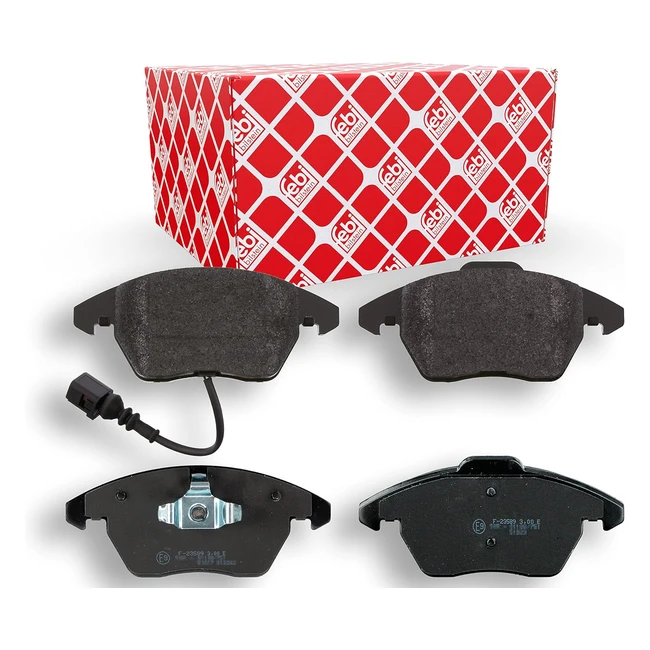 Juego de Pastillas de Freno Febibilstein 16502 - Alta Calidad