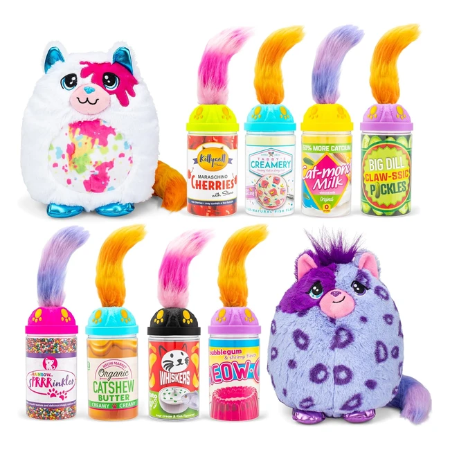 Misfittens Peluche Chat Collectionner Surprise Basic Fun 03936 - Jouets pour Jeunes Enfants