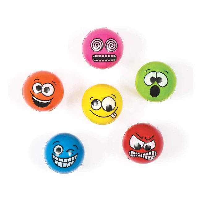 Palline Super Rimbalzine Baker Ross per Bambini - Confezione da 6