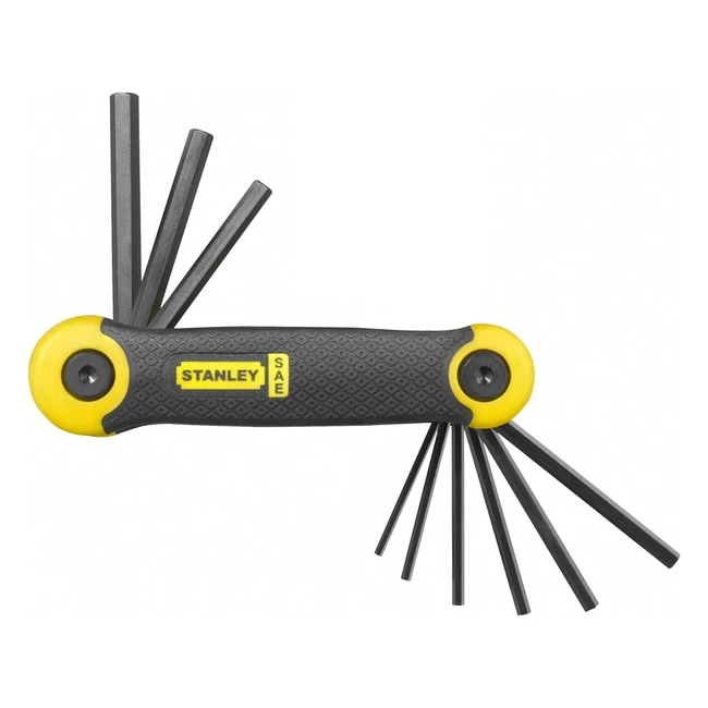 Juego de 9 llaves hexagonales Stanley 269265 - 564 14 - Herramientas de bricolaje