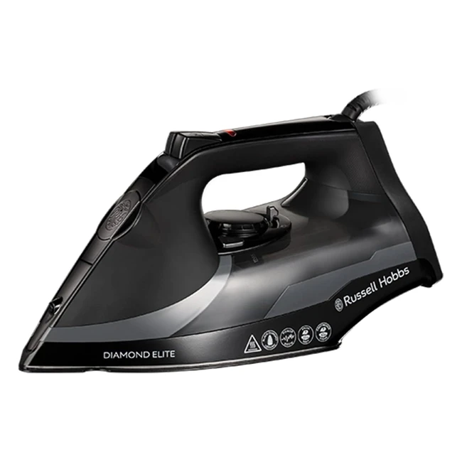 Russell Hobbs 27000 Steam Iron - Powerful 3100W, 350ml Capacity, Black
