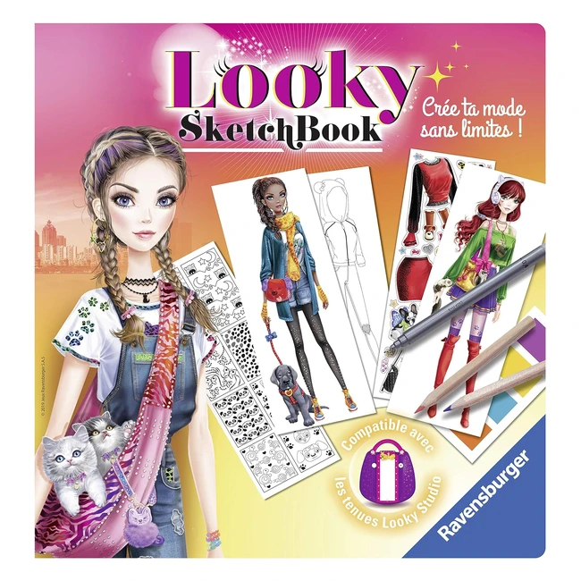 Cuaderno de dibujo de animales pequeños - Ravensburger 4005556180837