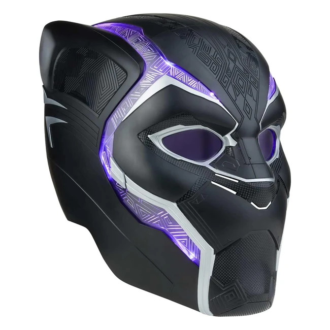 Hasbro Marvel F3453 Legends Casco Elettronico Premium Black Panther Effetti Luminosi Lenti
