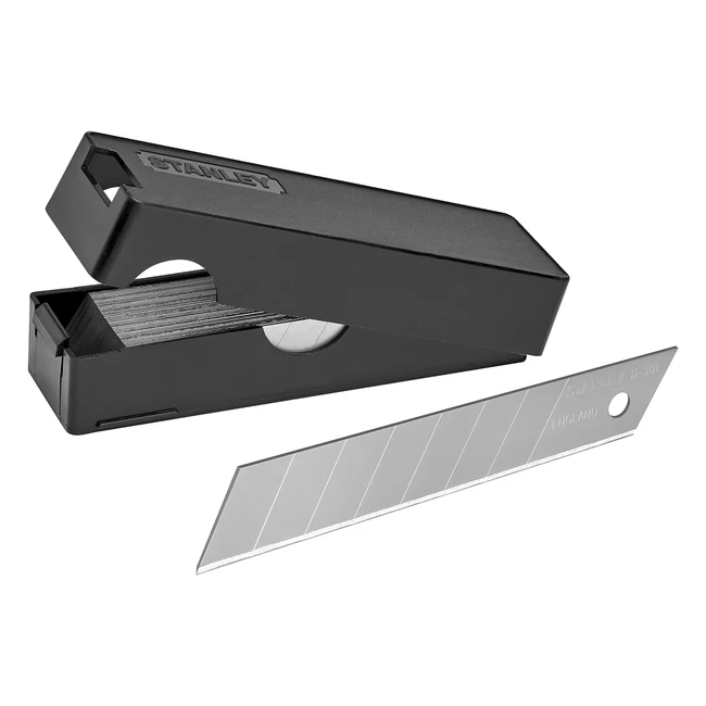 Cutter Stanley 311301 - Hoja de Corte Estándar 18mm - 50 Hojas