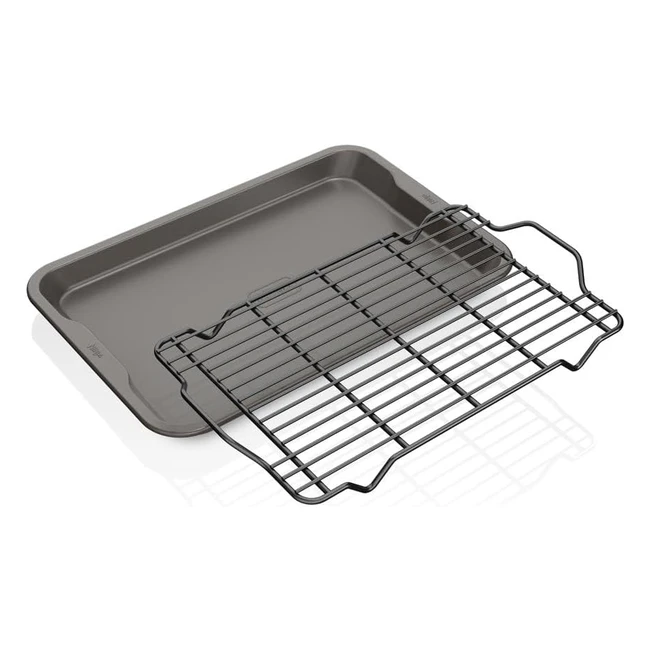 Ninja B32102 Foodi NeverStick Premium 2-Piece Bakeware Set - Nonstick, Oven Safe up to 500F