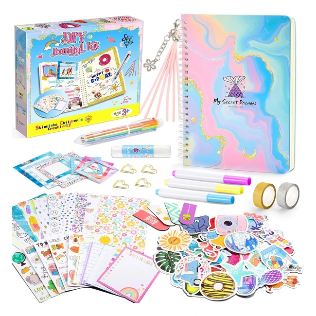 Carnet Secret HappyKidsClub Scrapbooking DIY pour Adolescentes