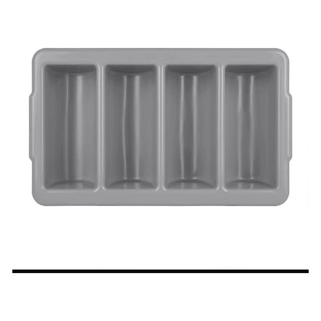 Portaposate Kristallon J850 - Organizzatore con 4 scomparti