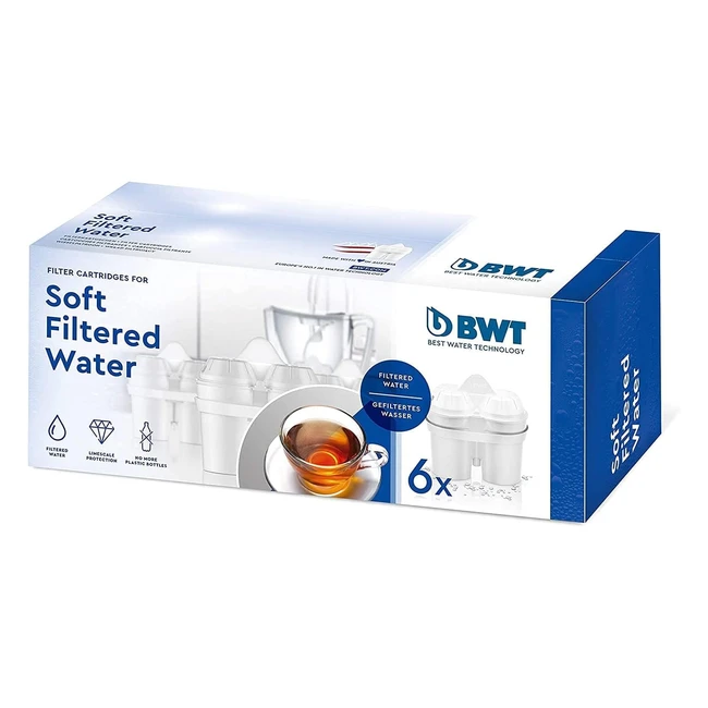 BWT Soft Filter Pack 6 - Filtri per acqua confezione da 6