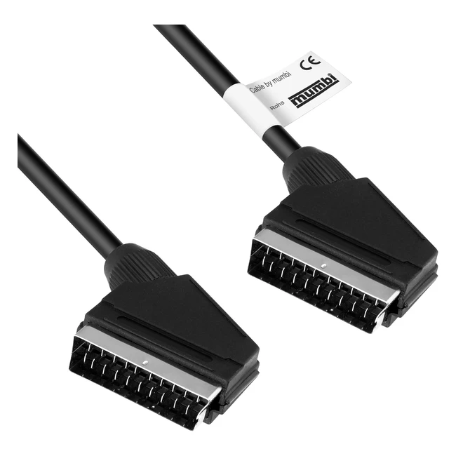 Cble Pritel 21 broches mle 21 broches 140m - Mumbi 07480