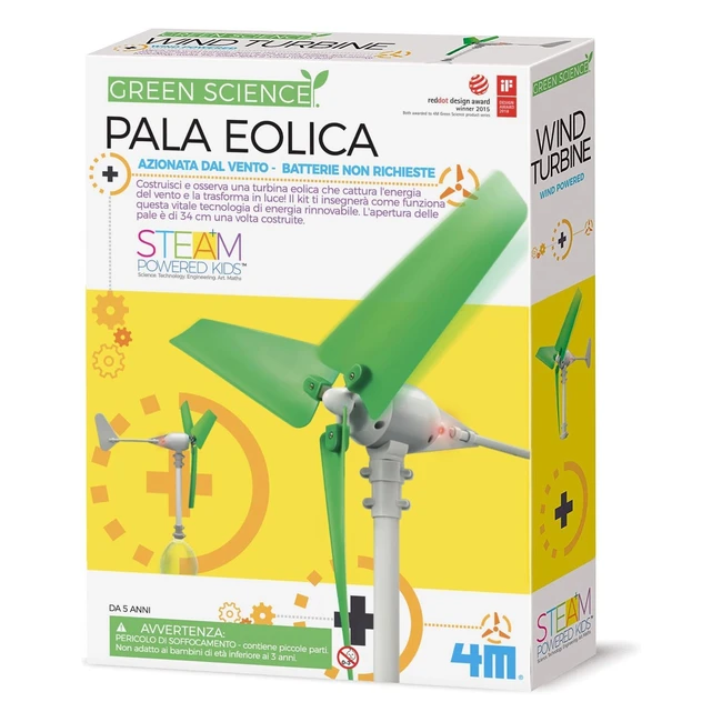 Kit éolienne 4m 403378 - Construisez votre propre éolienne et captez l'énergie du vent