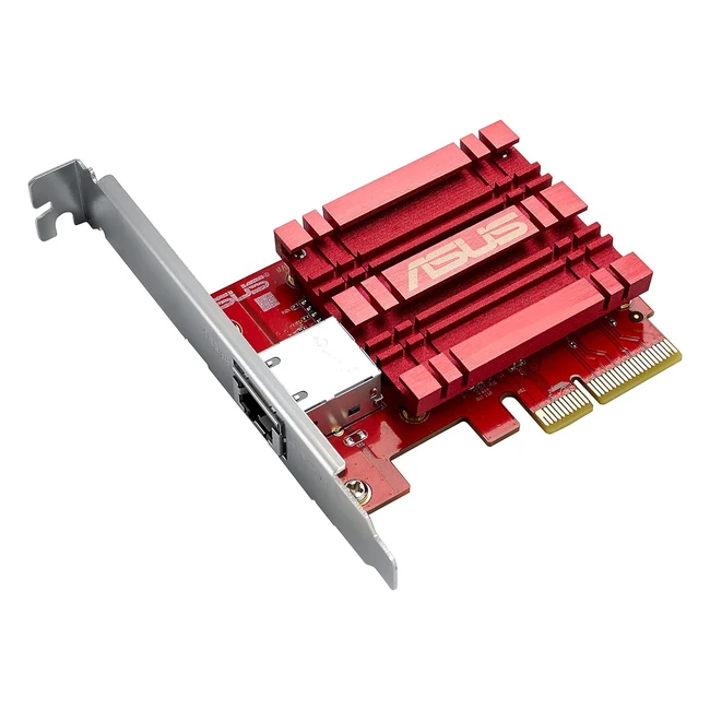 ASUS XGC100C - Adattatore di Rete PCIe 10GBASE-T Compatibile con Versioni Preced