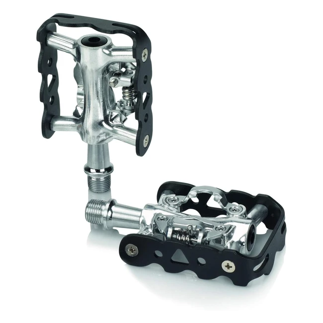 XLC PDS20 Fahrradpedale einseitig SPD-kompatibel Aluminiumkorper Cartridge-S