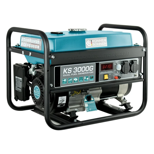 KNNER SHNEN KS 3000g Hybrid BenzinLPG 4-Takt Stromerzeuger Kupfer Generatoren 3