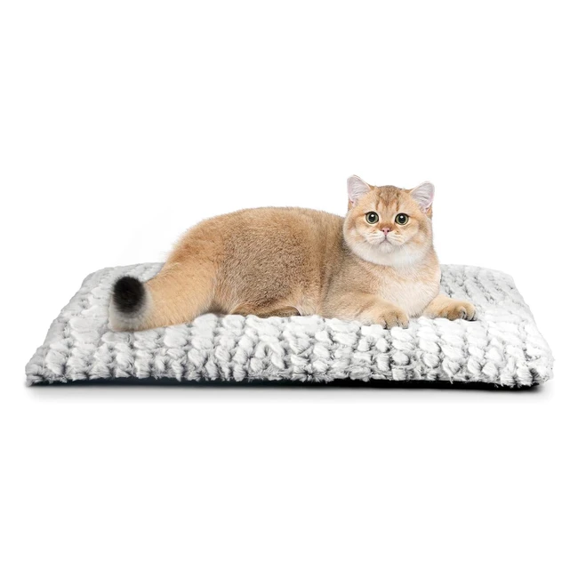 Petace Self Heating Cat Bed 60 x 45 cm - Electric-Free Heating Mat for Dogs - Ma