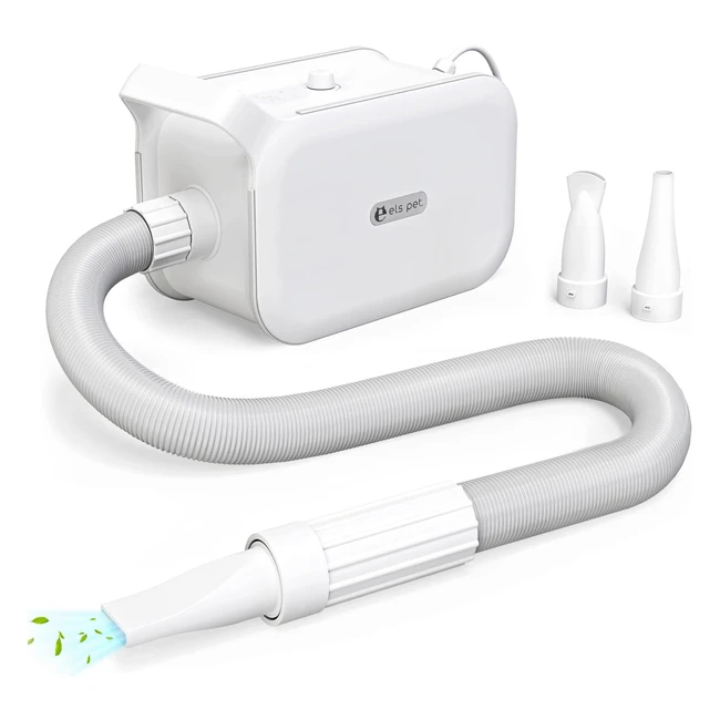 Pulseur pour chien professionnel avec 3 buses - Séchage rapide et ajustable - 2000W