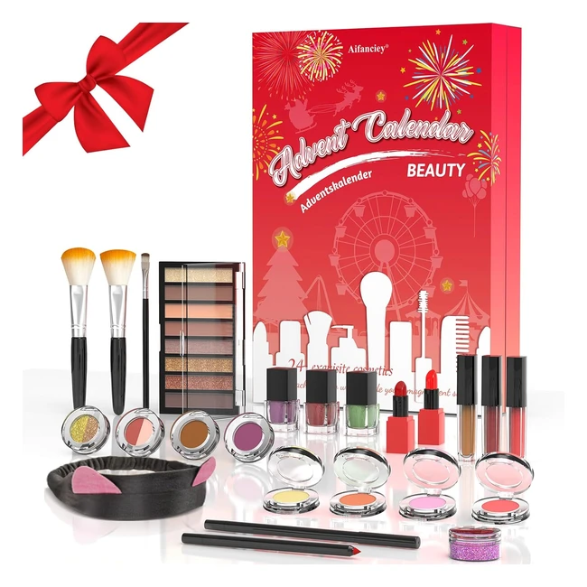 Calendario dell'Avvento Beauty 2023 - Makeup Cosmetico - 24 Prodotti di Bellezza Esclusivi