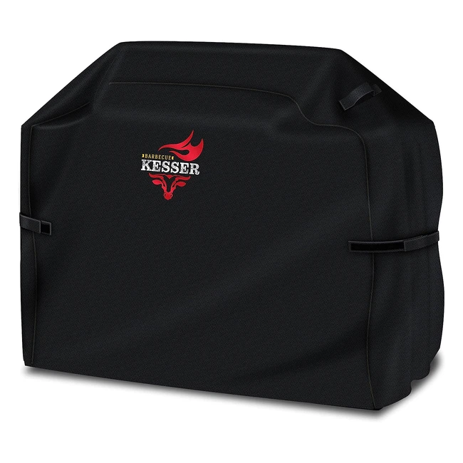 Kesser Premium BBQ Grill Cover | Wetterfest | Weber Brinkmann Char Broil | 600D Oxford | 132x66x110 cm