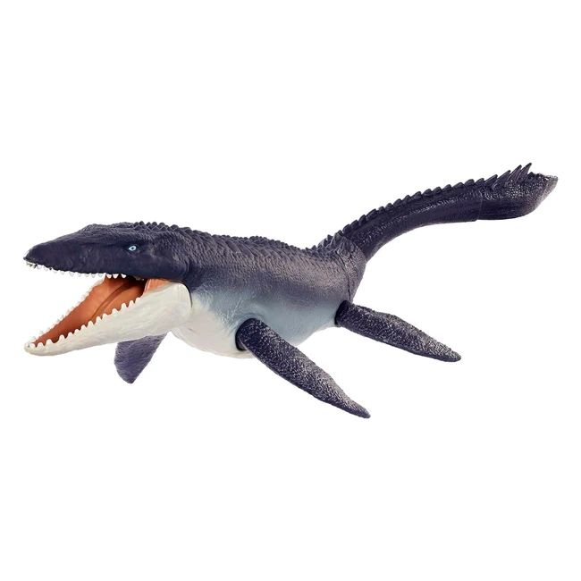 Jurassic World Dominion Mosasauro Action Figure - Giocattolo per Bambini 4 Anni