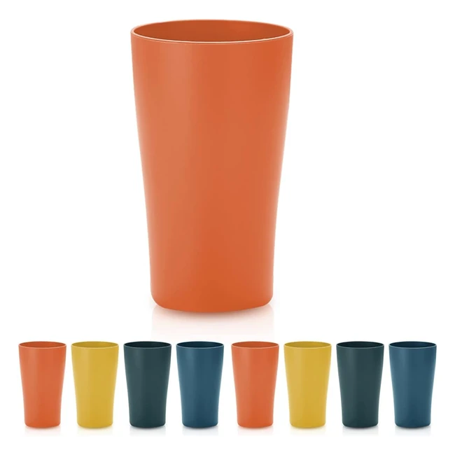 Tazze di plastica riutilizzabili Kyraton - Set 8 pezzi - Acquista ora!