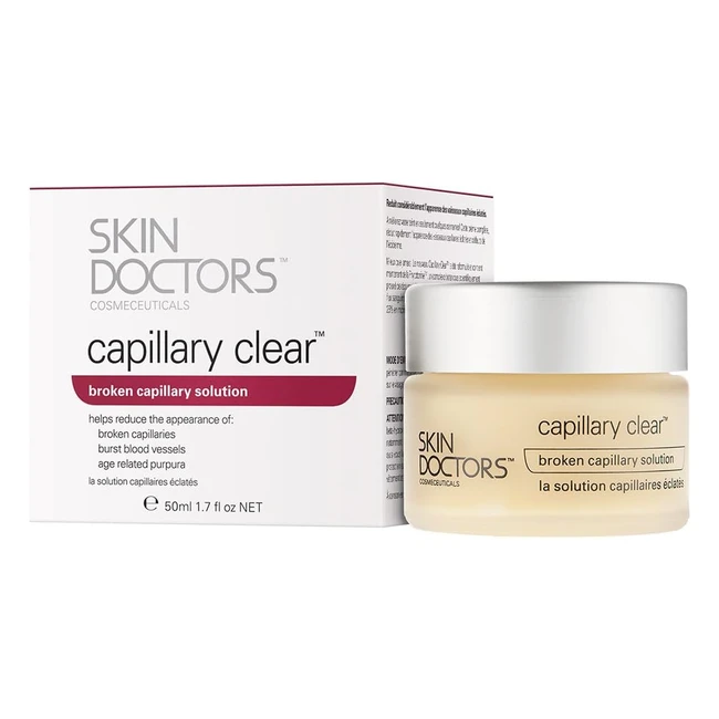 Skin Doctors Capillary Clear Cream - Reduce Broken Capillaries - 50ml