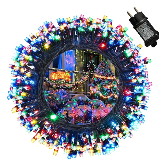 Guirlande Lumineuse Sapin de Noël 35m 350 LED Color - Moxled