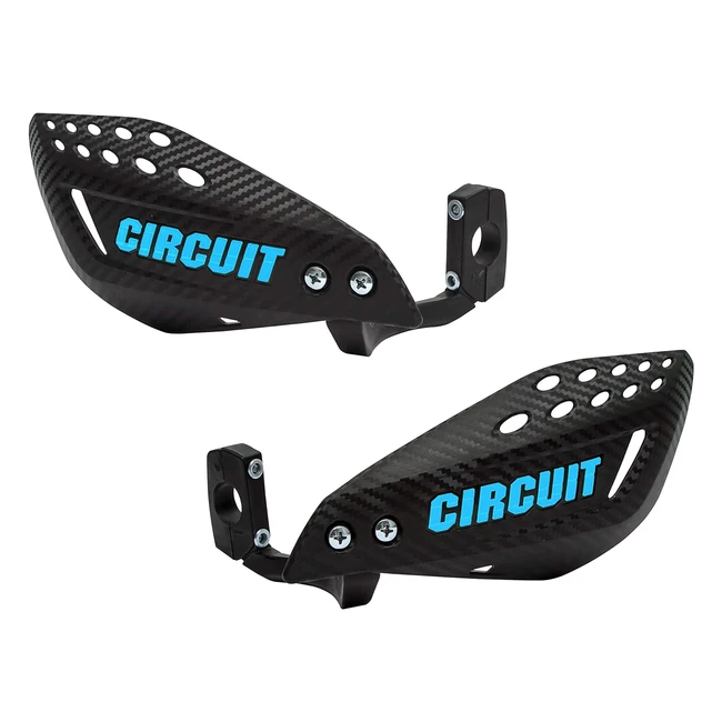 Protège-mains PM0612DAA Vector Carbon Nylon Rod Carbons Bleu