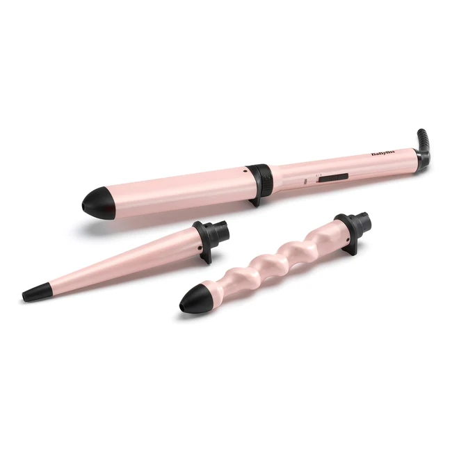 Babyliss MS750E Multistyler Curl and Wave Trio - Boucleur et Torsadeur 3 en 1