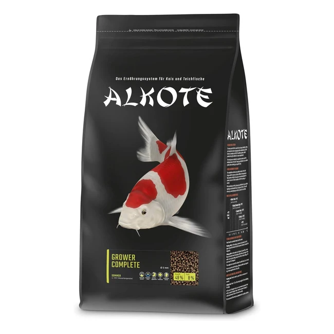 Alkote 1-Jahreszeitenfutter fr Koi Sommer schwimmende Pellets 3 mm Hauptfut