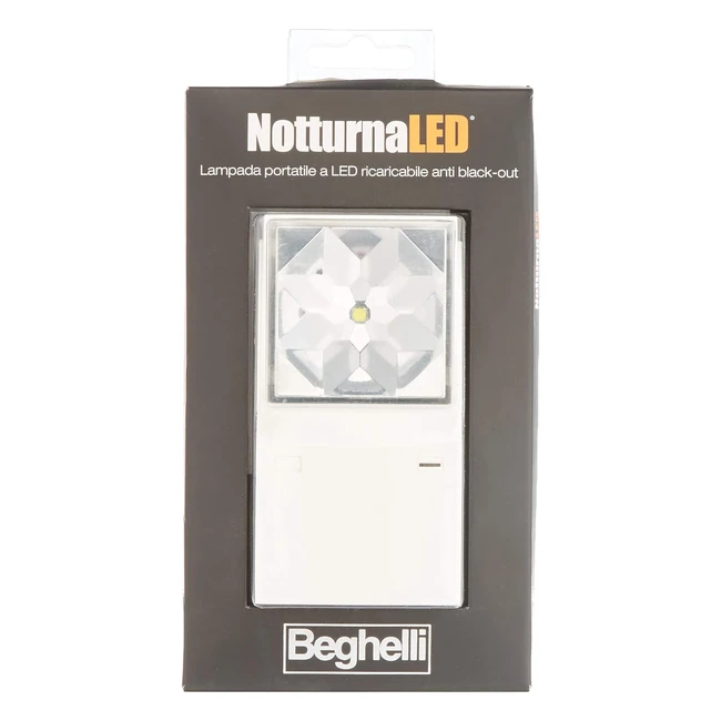 Lampada Emergenza LED Beghelli 3468810 - Bianca Multicolore