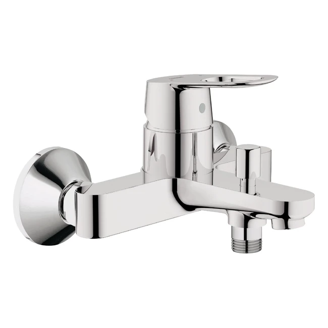 Grohe Start Loop 23355000 - Miscelatore Monocomando per Vasca DN 15 Argento Cromo - Con Cartuccia a Dischi Ceramici Grohe SilkMove