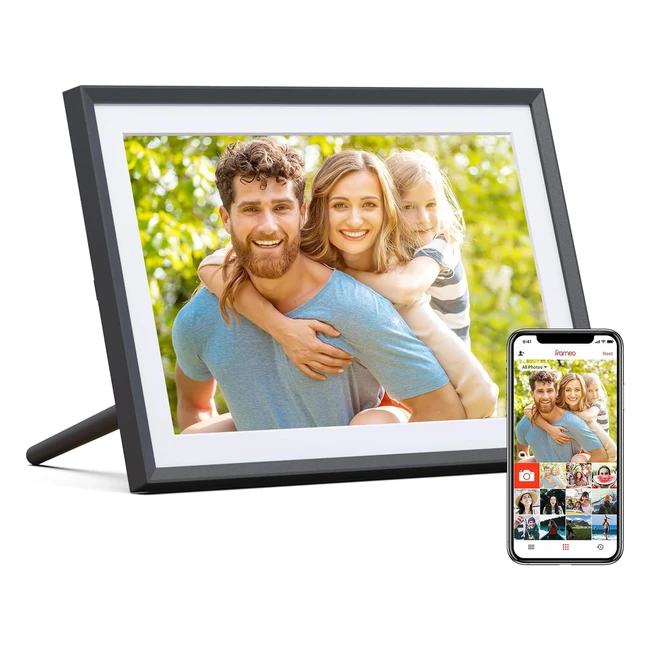 Arzopa WiFi Digital Photo Frame 101 Inch IPS Touchscreen  Share Photos Videos 