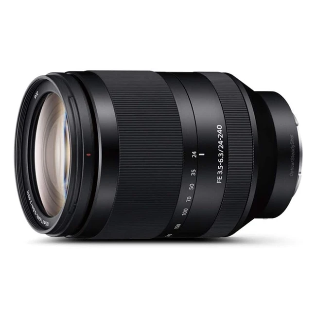 Sony FE Zoom 24-240mm f/3.5-6.3 OSS - Gran Angular y Teleobjetivo - SEL24240 Negro