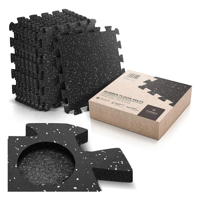 Bodenschutzmatte Set 9 Stck - Gummi Gummimatte Sportmatte