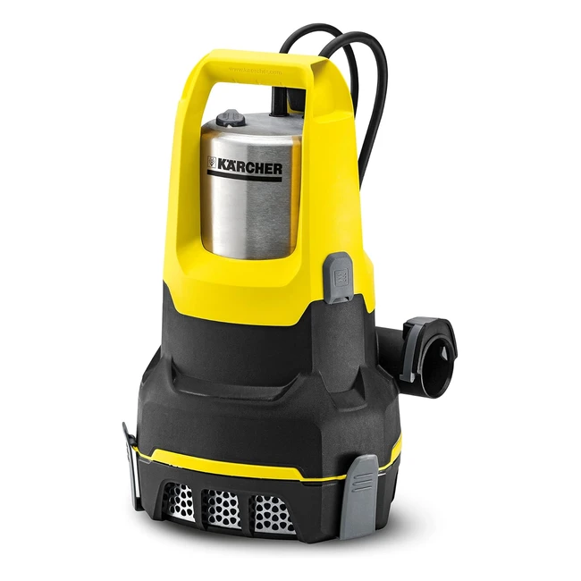 Bomba sumergible Kärcher SP 6 Flat Inox - Agua limpia - Caudal máx. 14,000 lh - Profundidad 7m - Potencia 550W