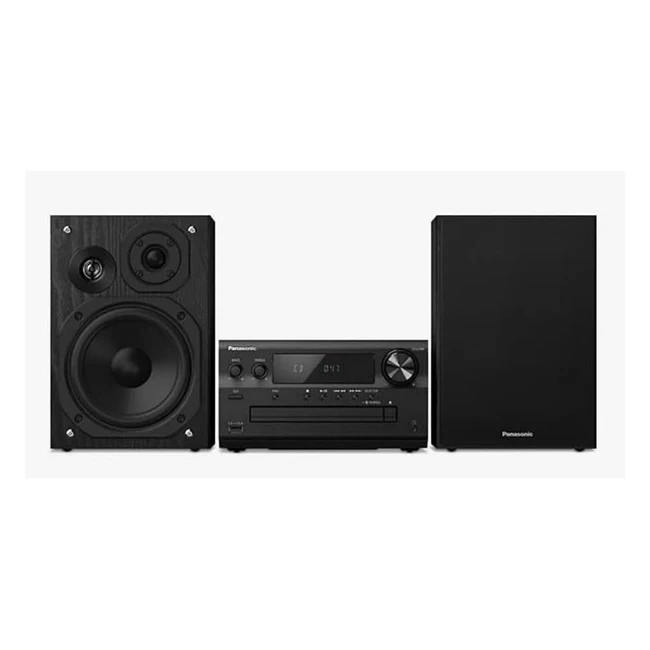 Panasonic SC-PMX802EK 120W Premium HiFi Network System with Bluetooth and DAB - Black