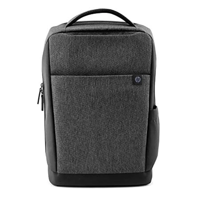 HP 15.6-Inch Renew Recycled Backpack - Water Resistant, Adjustable Straps, Padded Compartments