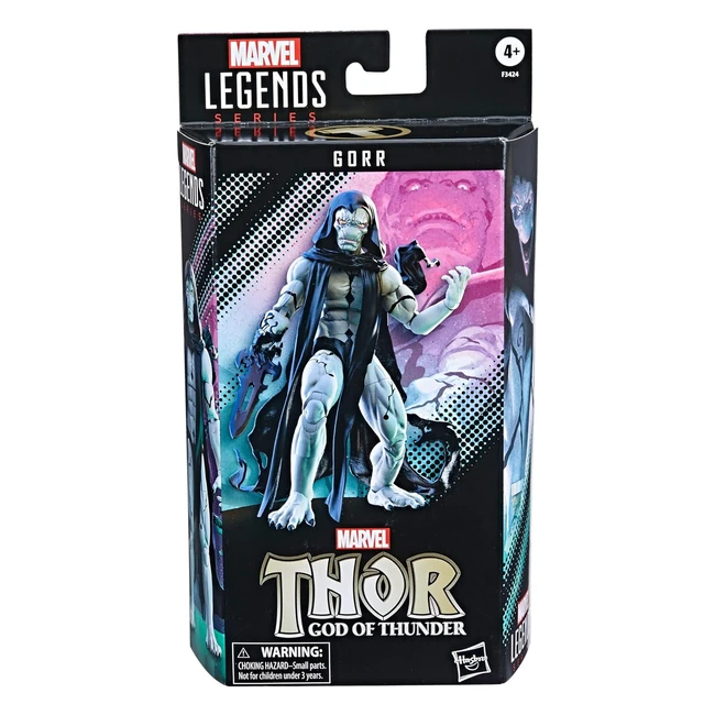 Hasbro Marvel Legends Thor Comics Gorr Action Figure Collezionabile 15cm - F3424