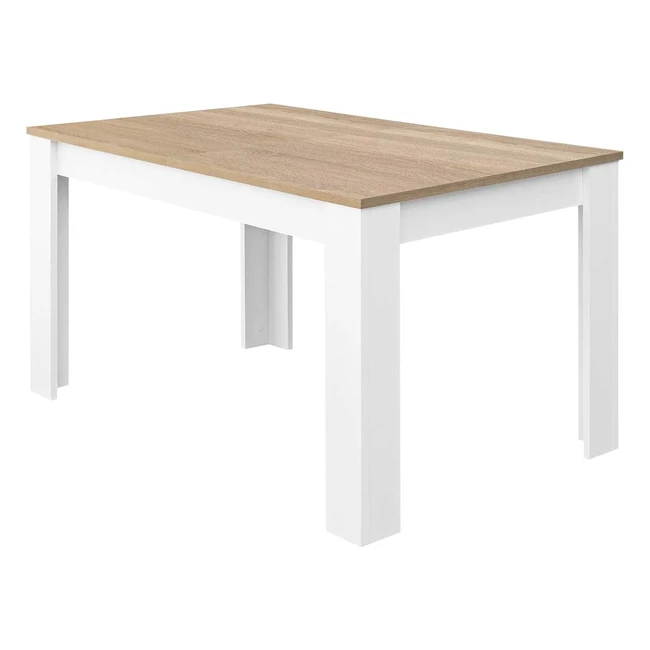 Ausziehbarer Esstisch Kanadische Eiche, Artikwei, 140x78x90cm