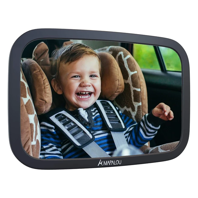 Auto Spiegel Baby Rückbank - Sicherheitsspiegel für Babys/Kinder - Hochwertiges Material - Optimale Größe und Design