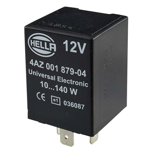 Centrale clignotante Hella 4AZ 001 879041 - 12V - Montage en saillie - Triple - Avec support